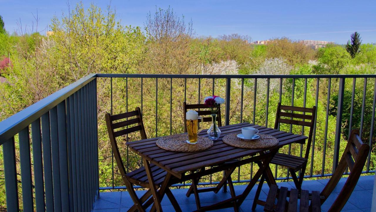 Apartament "Park Lotnikow" Krakau Buitenkant foto